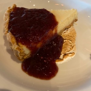 Cheesecake de frutos rojos