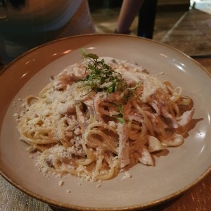 pasta alfredo de pollo