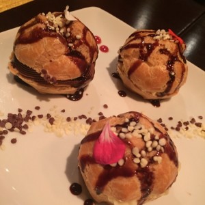 Trio de Profiterol