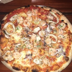 Pizza Mariscos