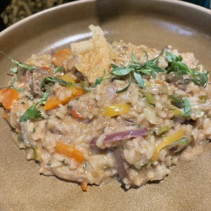 Risotto de asaso negro