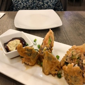 salmon tempura