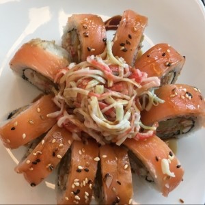 chicken and fish roll