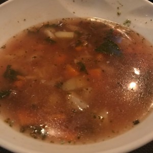 sopa de minestrone! ?