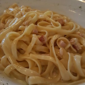 Fettucini a la carbonara