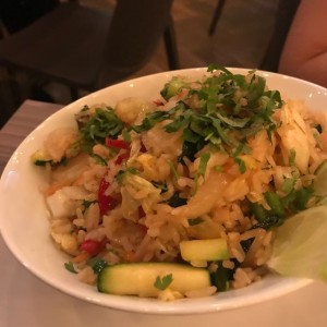 arroz thai vegetariano