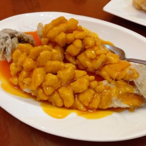 Pescado a la naranja