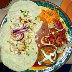 Tacos de Pollo - Menu Lunch