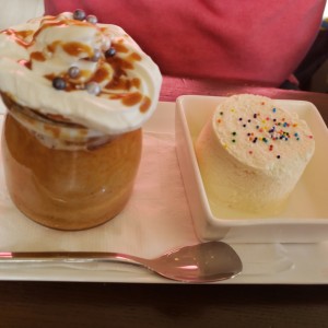 volcan de dulce de leche