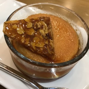 Flan con Almendras