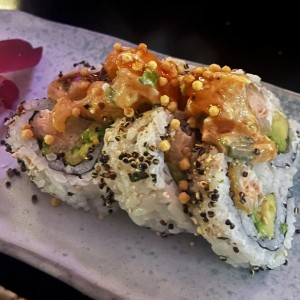 Sushi crunchy de salmón 