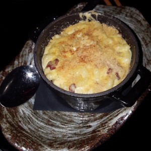 mac and cheese con bacon