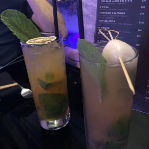 mojito tradicional y de lychee