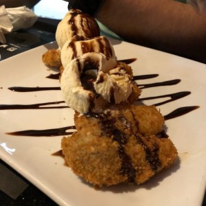 Postres - Banana Tempura