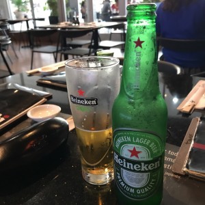 cerveza heineken! deliciosa