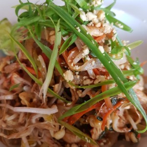 pad thai de pollo