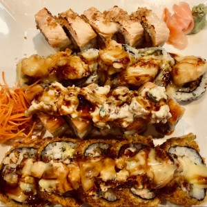 rolls : Kung fu panda, tsugoi, ebi rock, tokyo