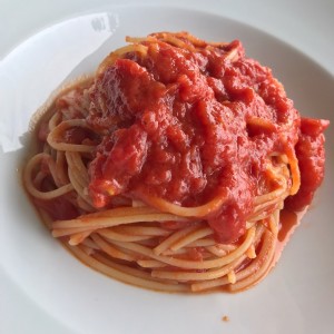 Primi Piatti - Pasta gluten free All' Amatriciana