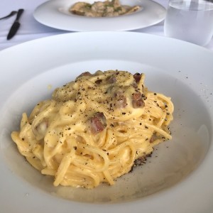 Primi Piatti - Spaghetti Alla Carbonara