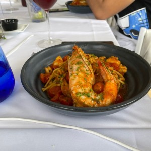 Pasta con Mariscos