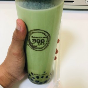 Bubble Tea de Matcha