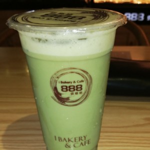 Bubble tea de Matcha