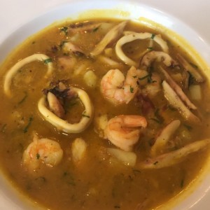 Cau Cau de mariscos