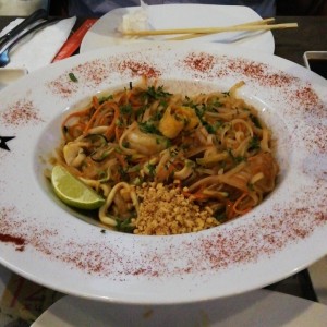 pad Thai de mariscos