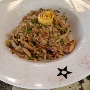 Nasi Goreng de Pollo