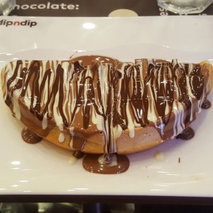 Waffles - Triple chocolate waffle