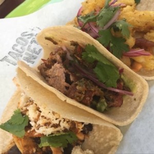 Trio de tacos