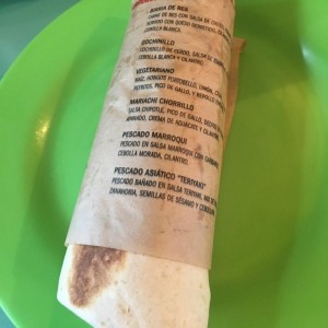 Burrito campechano 