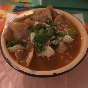 sopa de tortilla