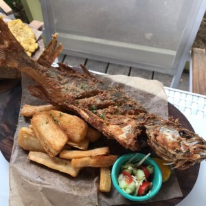 pescado frito 