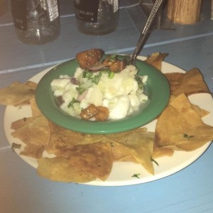 ceviche de coco