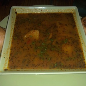 sopa de mariscos