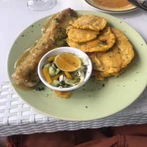 Filete de Pescado Coco y Curry