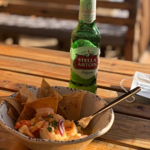 ceviche de Camarones