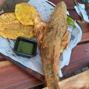 Pescado frito