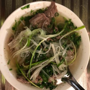 Sopa pho de res