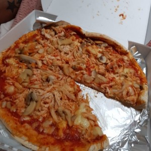 pizza de pollo