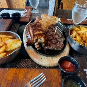 Parrilla para 2 personas. ?