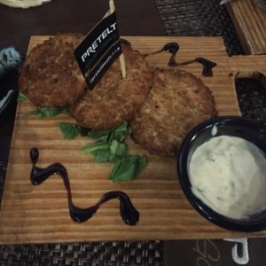 Croquetas de cangrejo