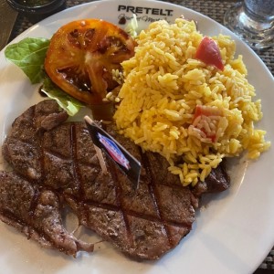 Beef con arroz pilaf (menu ejecutivo)