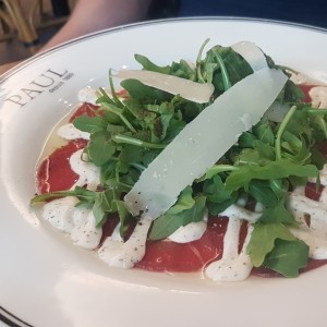 carpaccio de carne