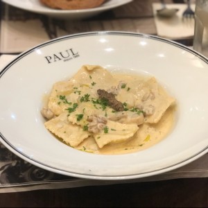 raviolis de hongos