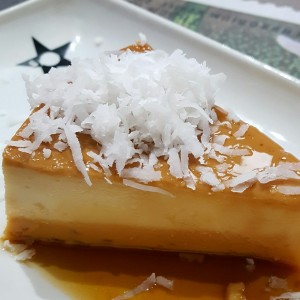 flan de coco