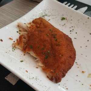 milanesa de pollo