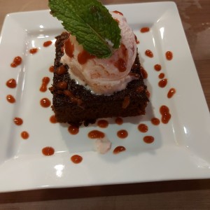 Dolci - Brownie con helado