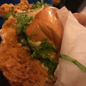 hamburguesa de pollo